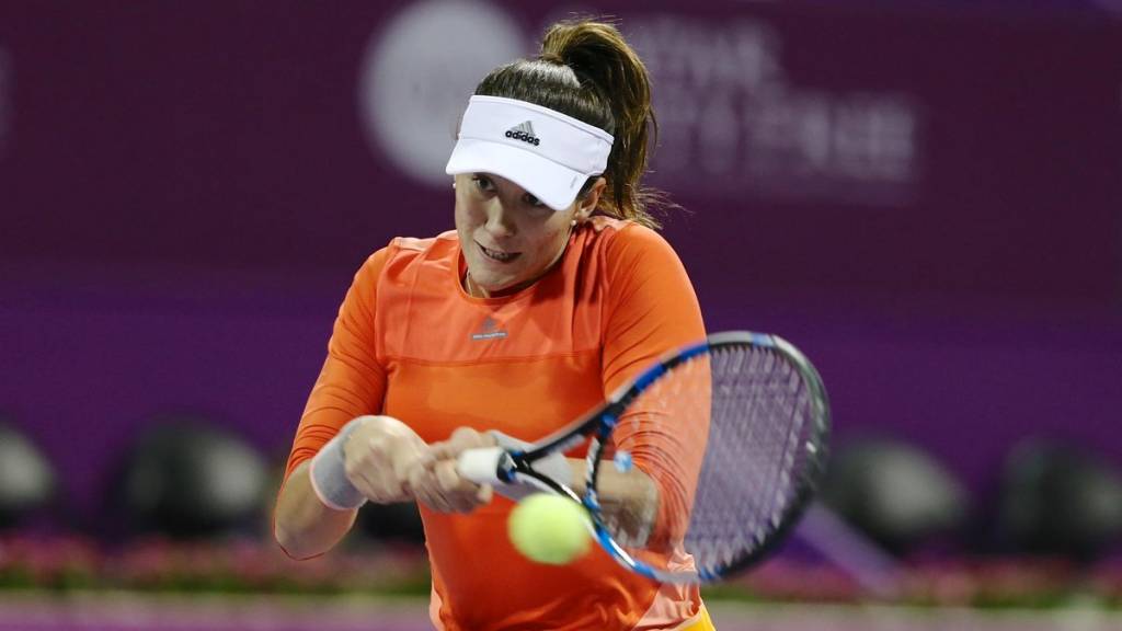 Muguruza chegou à sua primeira quarta de final em 2016 (Foto: Divulgação/WTA)
