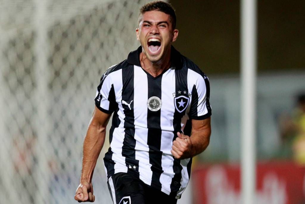 Gegê marcou um dos gols do Botafogo no clássico contra o Fluminense (Foto: Divulgação)