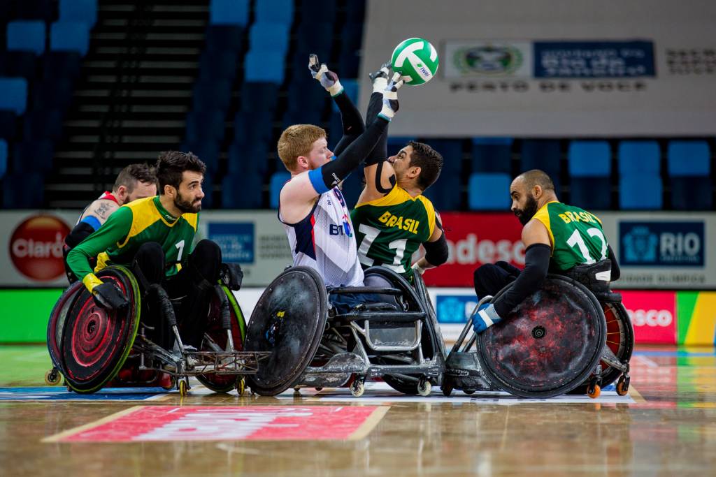 A Seleção Brasileira de Rúgbi ficou com a última colocação no evento-teste (Foto: Miriam Jeske/Heusi Action/Brasil2016.gov.br)