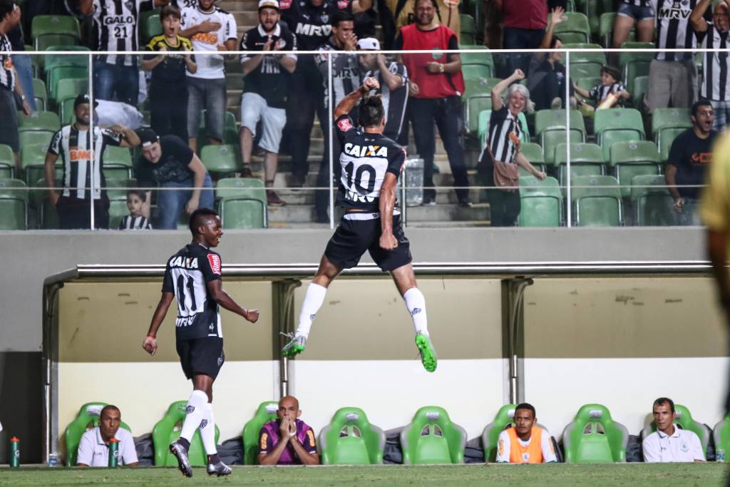 Dátolo marcou o único gol do Galo no empate com o América-MG (Bruno Cantini/CAM)