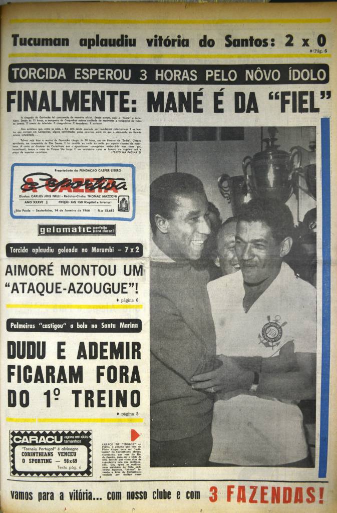 Sofrida Fiel se identificou com alguém que estava em baixa (foto: reprodução/A Gazeta Esportiva)