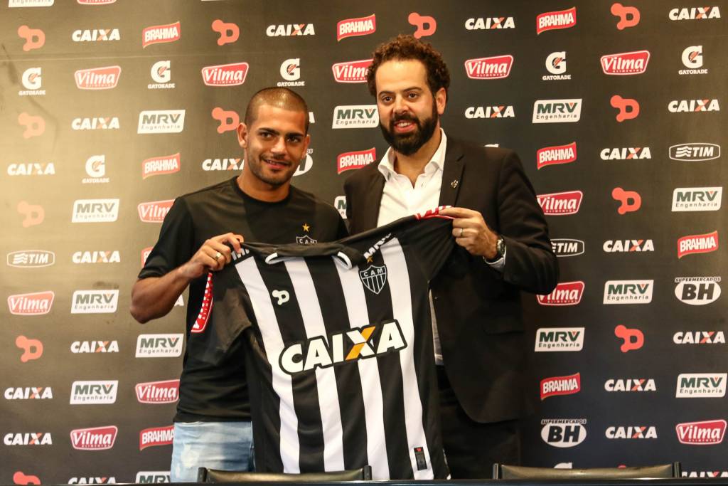 Nepomuceno: "Fico feliz e orgulhoso por trazer um destaque do Campeonato Brasileiro, uma promessa mundial" (Bruno Cantini/CAM)