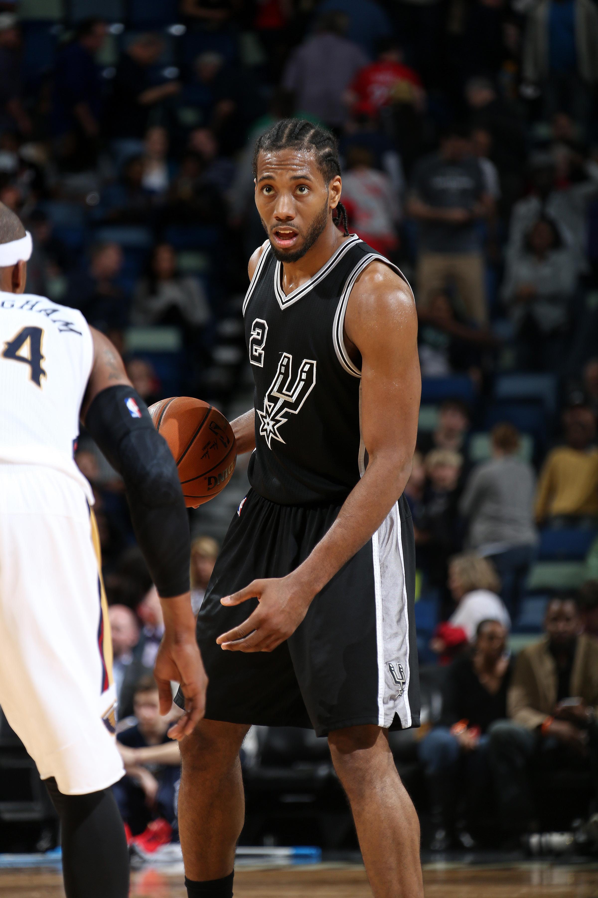 Kawhi Leonard foi o destaque dos Spurs (Foto: Layne Murdoch Jr./NBAE via Getty Images/AFP)