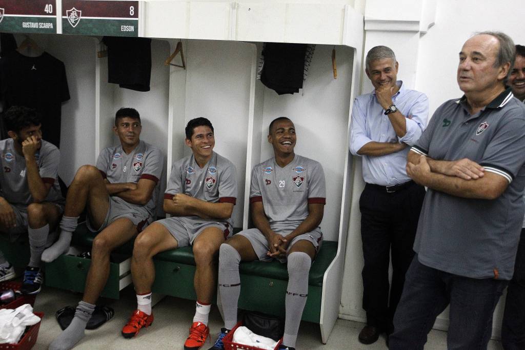 O técnico Levir Culpi já comandou treino do Fluminense e fará sua estreia contra o Criciúma (Foto: Nelson Perez/FFC)