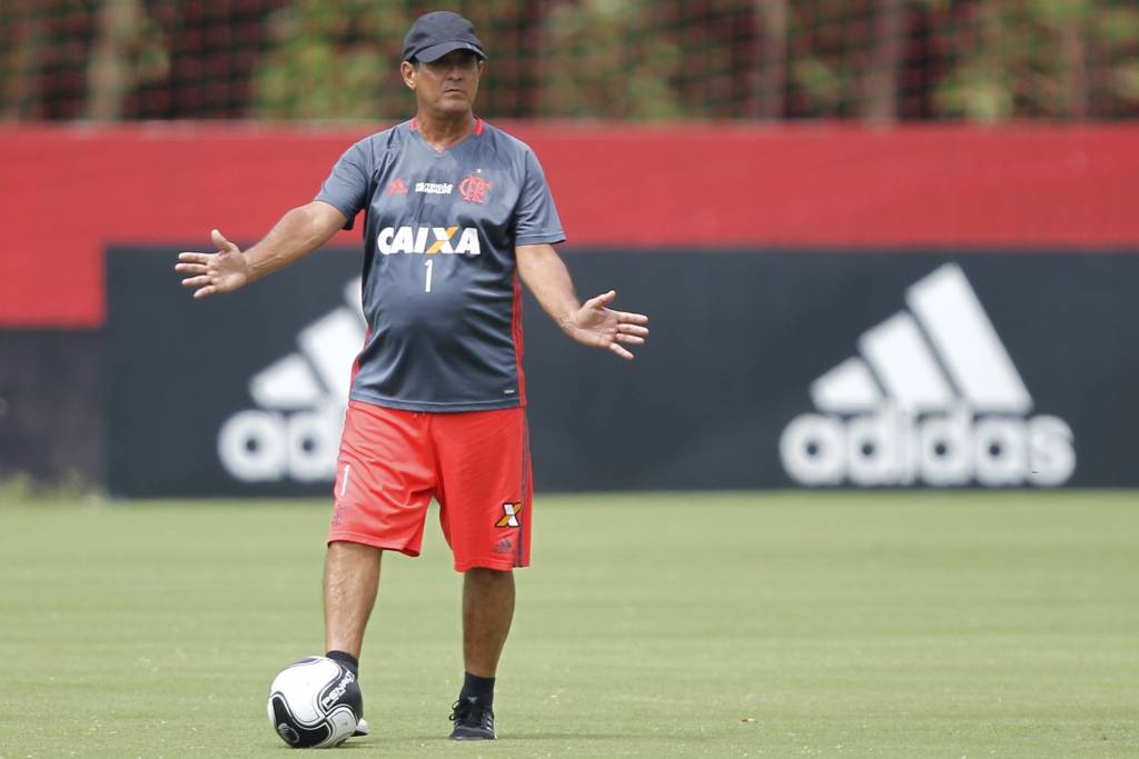 Tranquilo com 100% de aproveitamento na Primeira Liga, o Flamengo joga contra o Figueirense (Foto: Gilvan de Souza/ Flamengo)