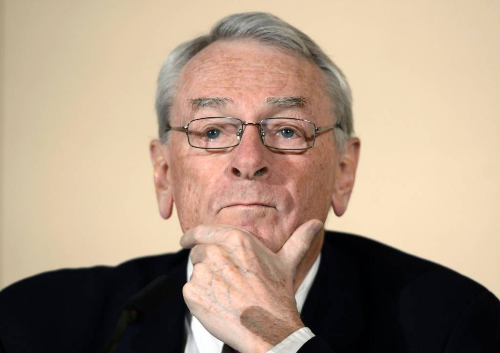 Dick Pound já foi o presidente da Wada (Foto: Fabrice Coffrini/AFP)