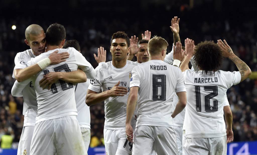 O Real Madrid chega embalado após classificação para as quartas da Liga dos Campeões (Foto: Gerard Julien/AFP)
