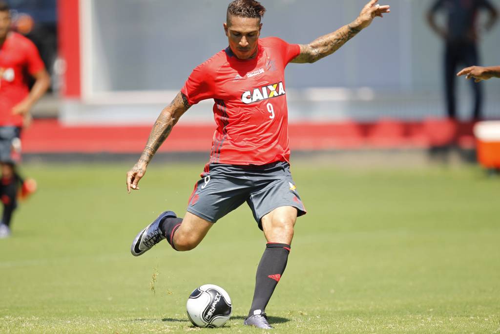 Guerrero exaltou o trabalho do Flamengo, tanto de Muricy quanto da diretoria do clube (Foto: Gilvan de Souza/Flamengo)