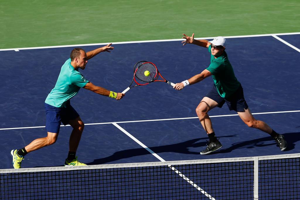 Soares e Murray estão na semifinal em Toronto (Foto: Julian Finney/AFP)