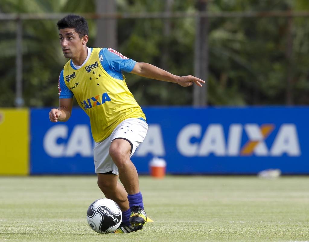 Pisano chegou ao Cruzeiro em janeiro (Washington Alves/Light Press)