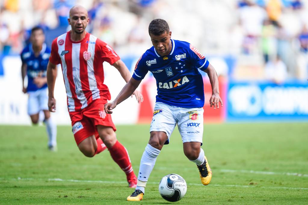 Cruzeiro e Villa Nova não saíram do 0 a 0 neste domingo (Foto: Juliana Flister/Light Press/Cruzeiro)