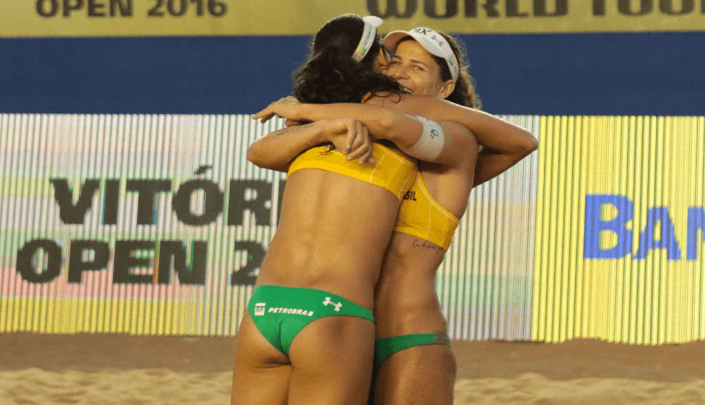 Representantes do Brasil no jogos avançam em Campo Grande (Foto: Matheus Vidal/CBV)