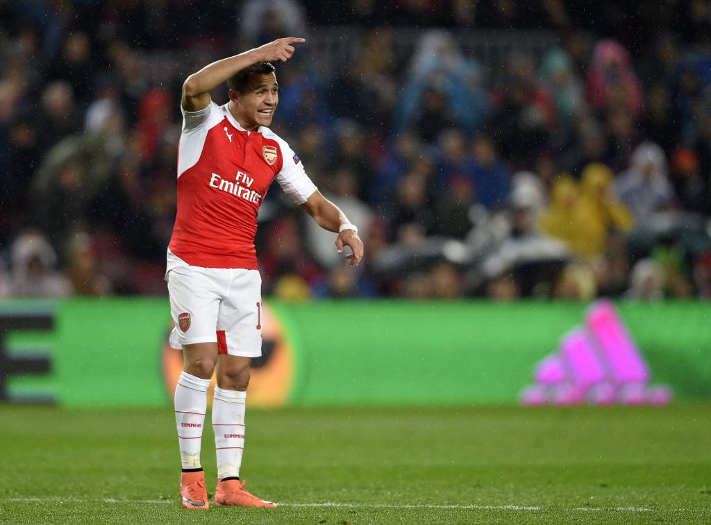 Para manter Alexis Sànchez, Arsenal busca renovação de contrato do jogador (Foto: Lluis Gene/ AFP)