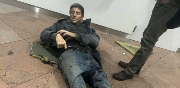 Sebastien Bellin foi vítima dos atentados terroristas que assombraram Bruxelas (Foto: Reprodução/Twitter)