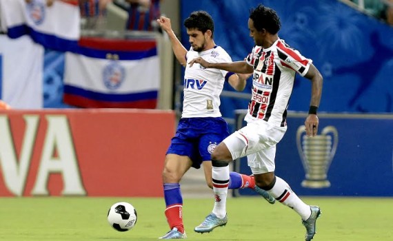 O Bahia venceu o Santa Cruz por 1 a 0 (Foto: Divulgação)
