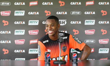 Robinho prometeu "tirar sarro" de Deivid, caso o Galo vença o clássico (Bruno Cantini/CAM)