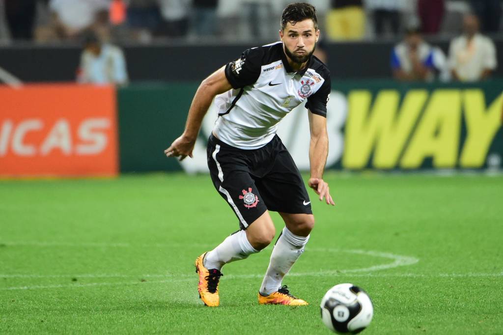 Felipe, jogador do Corinthians, durante partida contra o Ituano, valida pela decima segunda rodada do Campeonato Paulista Serie A 2016, na capital paulista. 26/03/2016, Foto: Djalma Vassao/Gazeta Press