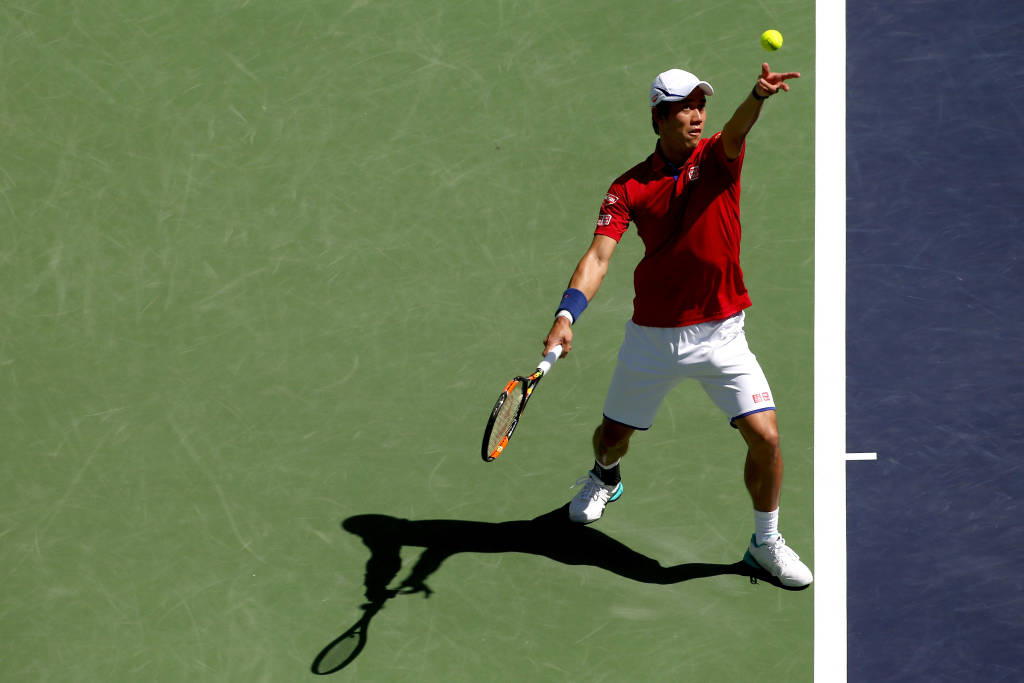 Kei Nishikori (Foto: Matthew Stockman/Getty Images/AFP)