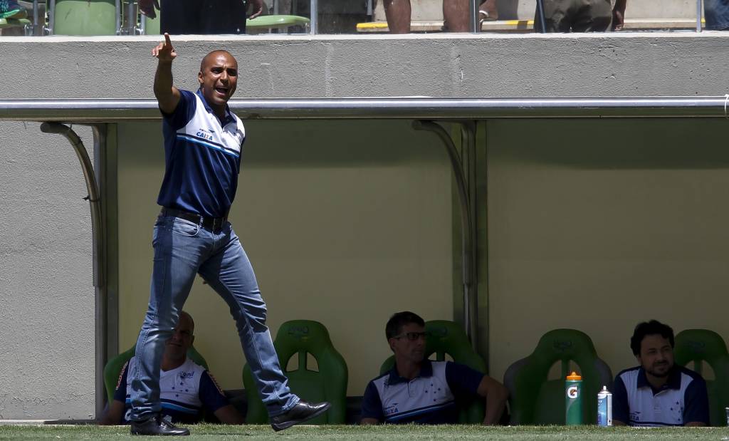 Ex-jogador celebra primeira vitória no clássico como treinador, mas diz: "Não ganhamos nada ainda" (Washington Alves/Light Press)