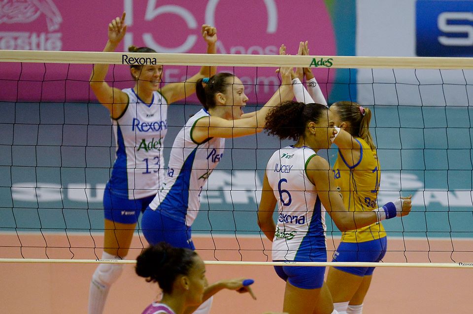 O Rio venceu o Osasco e garantiu vaga na final da Superliga Feminina (Foto: Divulgação)