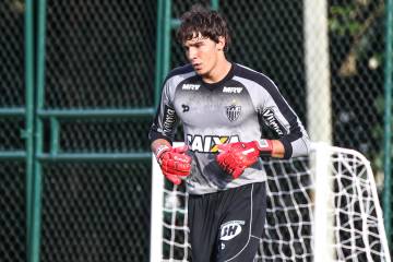 Mesmo com a chegada de Lauro, jovem Uilson seguirá como titular da meta atleticana (Bruno Cantini/CAM)