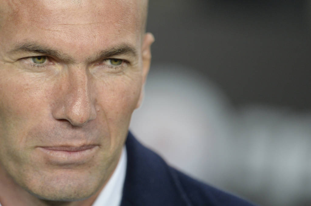 Zidane espera ver um bom futebol contra o Wolfsburg (foto: AFP)