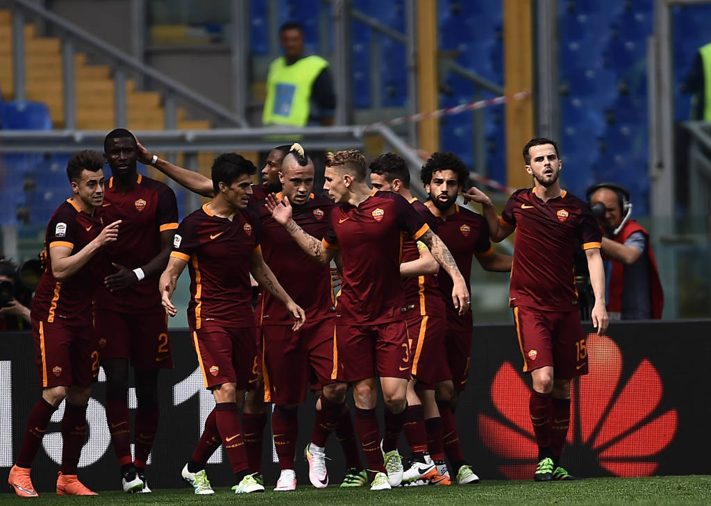 A Roma é a terceira colocada no Italiano (Foto: Filippo Monteforte/AFP)