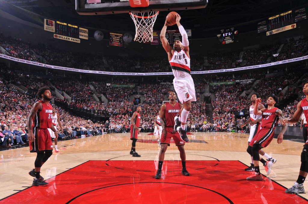 Portland venceu a quarta seguida (Foto: Sam Forencich/AFP)