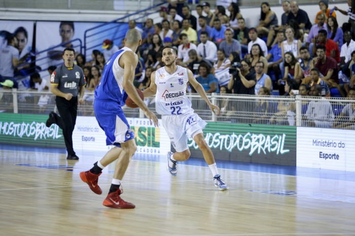 O Minas venceu o Pinheiros em jogo eletrizante (Foto: Orlando Bento/Divulgação)