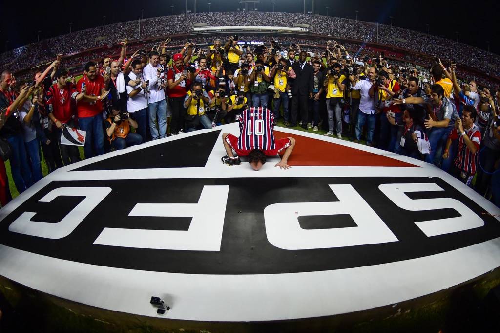 Profissional da Gazeta Esportiva eternizou a despedida do ídolo tricolor