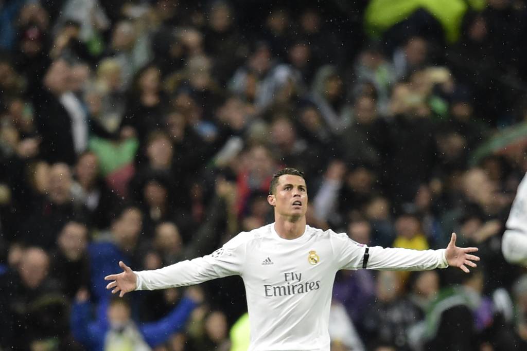 Crisitano Ronaldo é o maior artilheiro da história da Champions League (Foto: JAVIER SORIAN/AFP)