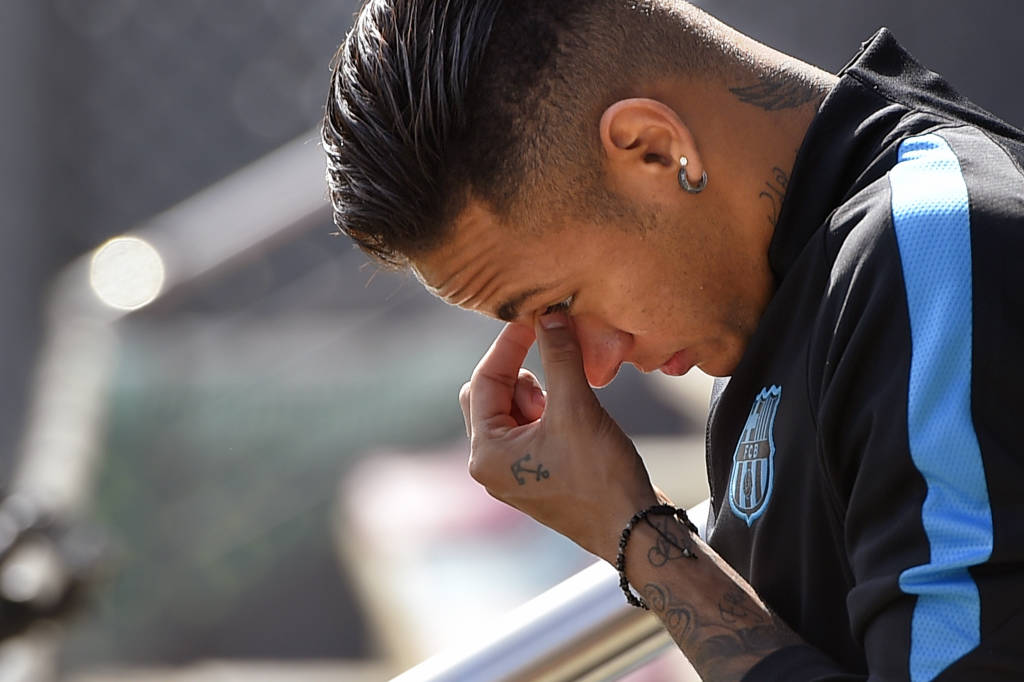 Discordância entre Barcelona e CBF coloca Neymar nos Jogos, mas o tira da Copa América (Foto:Lluis Gene/AFP)