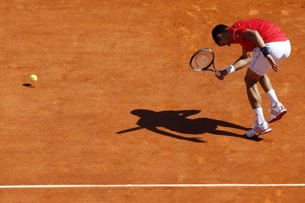 Djokovic não conseguiu superar o tcheco Vesely (Foto: Valery Hache/AFP) PHOTO / VALERY HACHE