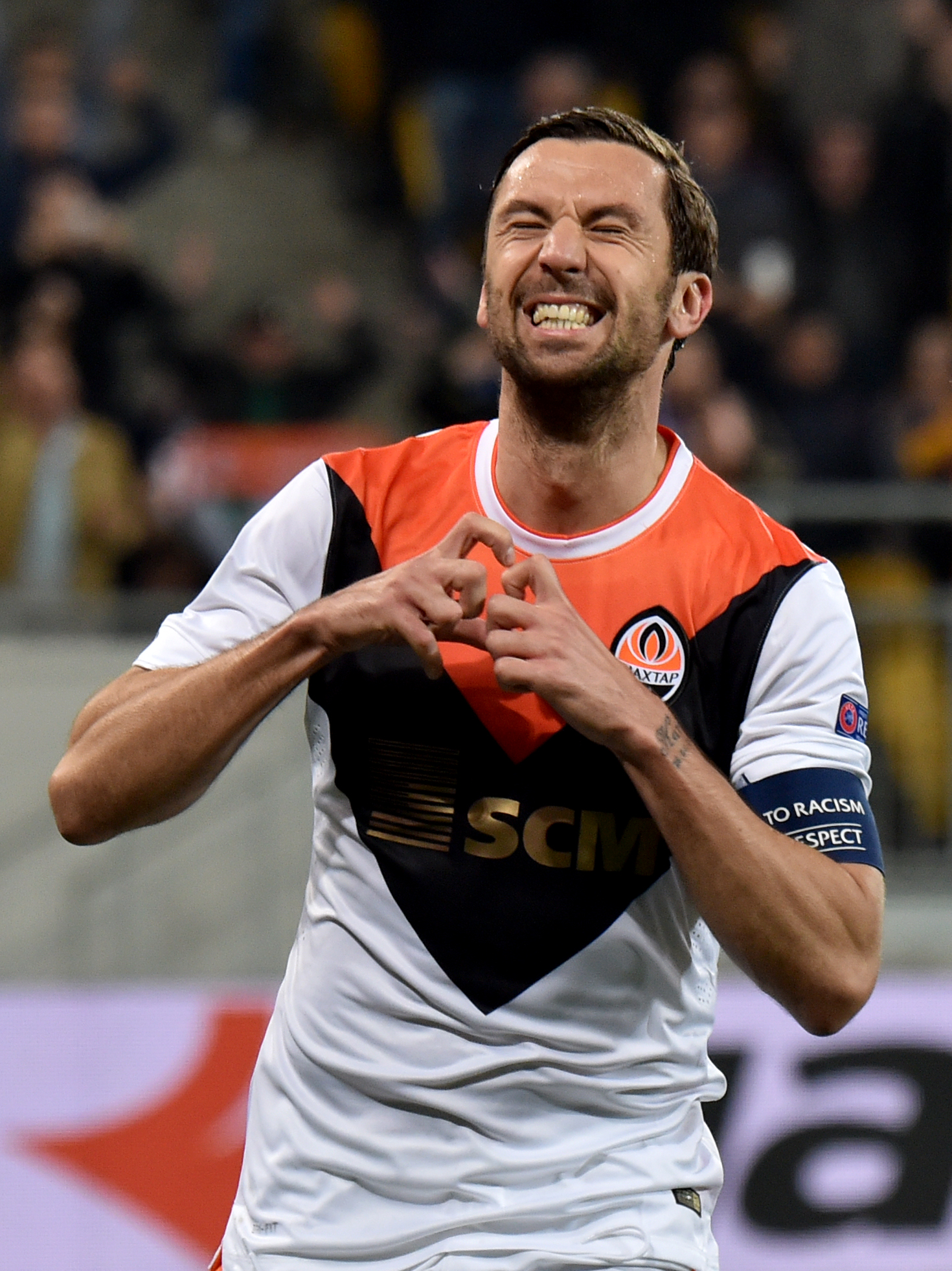 Shakhtar Donetsk venceu fácil o Braga na Ucrânia. (Foto: Sergei Supinsky/AFP)