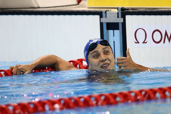 Larissa foi a mais rápida nos 200m livre (Foto: Satiro Sodré/CBDA)