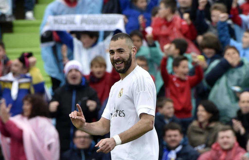 Karim Benzema é peça fundamental no elenco do Real Madrid (Foto: Gerard Julien/AFP)