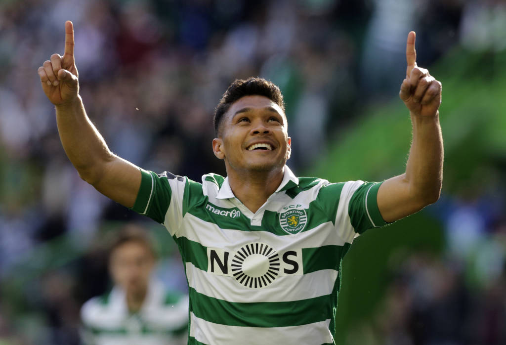 Com a vitória por 2 a 0 sobre o União da Madeira, o Sporting assume a liderança provisória do Campeonato Português (Foto: Jose Manuel Ribeiro/AFP) 