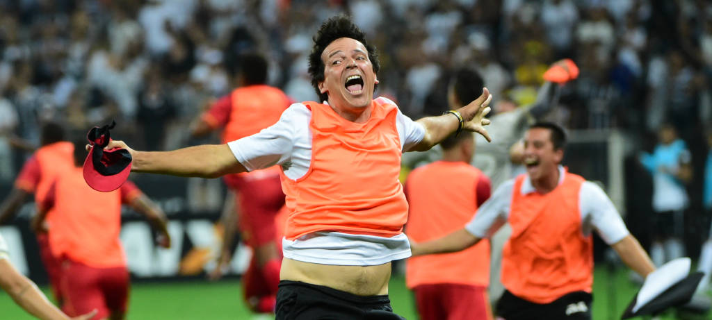 Diniz levou o Audax à final do Paulista pela primeira vez (Foto: Djalma Vassão/Gazeta Press)