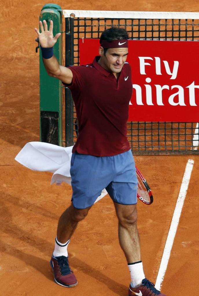 Aos 34 anos, Federer continua sendo um dos melhores jogadores do circuito (Foto: Valery Haches/AFP)