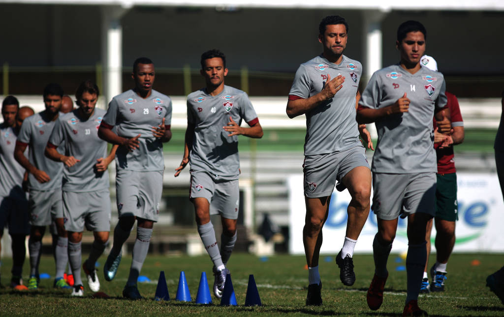 Fluminense teve que se contentar com o empate em Araraquara (Foto: Nelson Perez/Fluminense F.C.)