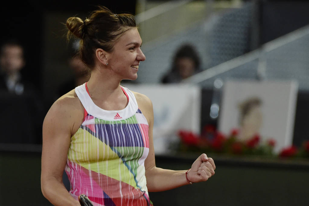 Halep busca 12º título na carreira (Foto: Javier Soriano/AFP)