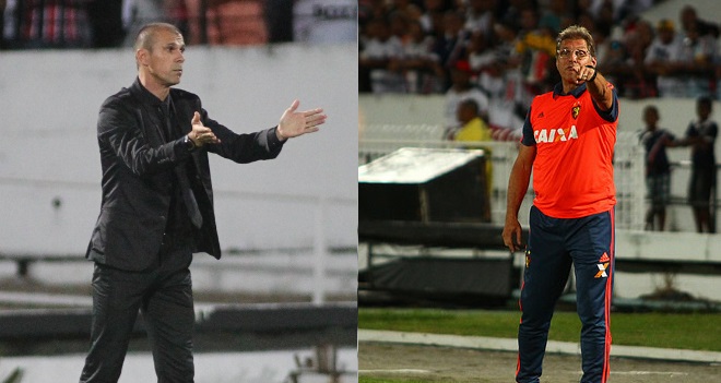 Rubro-negro e Coral disputam final do Pernambucano em momentos diferentes (Fotos: Divulgação)