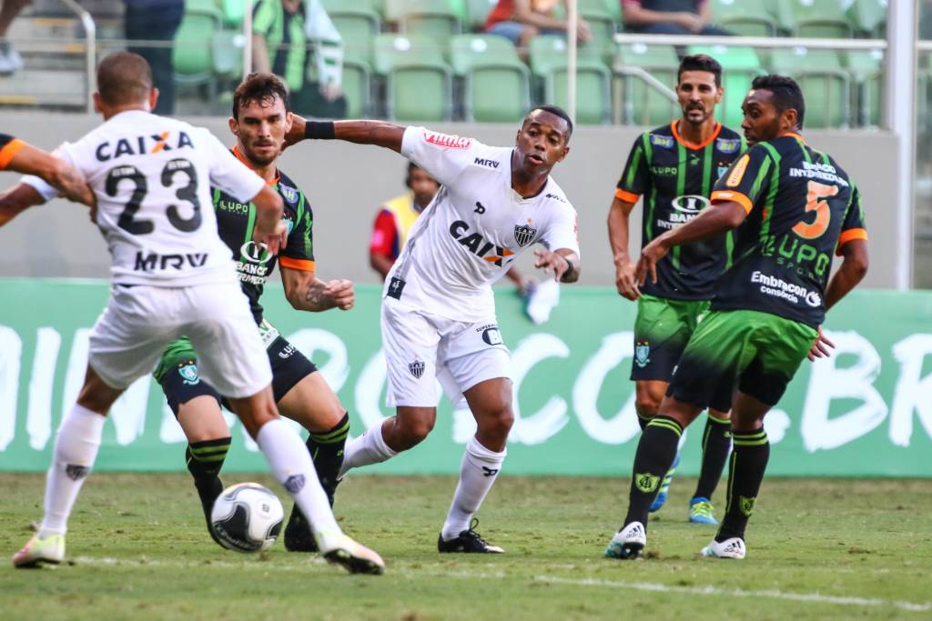 Na partida de ida, o América-MG venceu o Atlético-MG por 2 a 1 (Bruno Cantini/CAM)