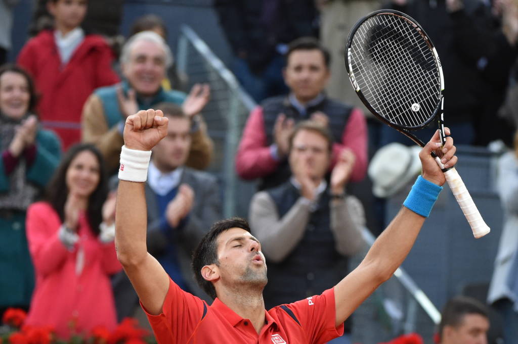 Novak Djokovic se isolou novamente como maior campeão de Masters 1000 (Foto: Gerard Julien/AFP)
