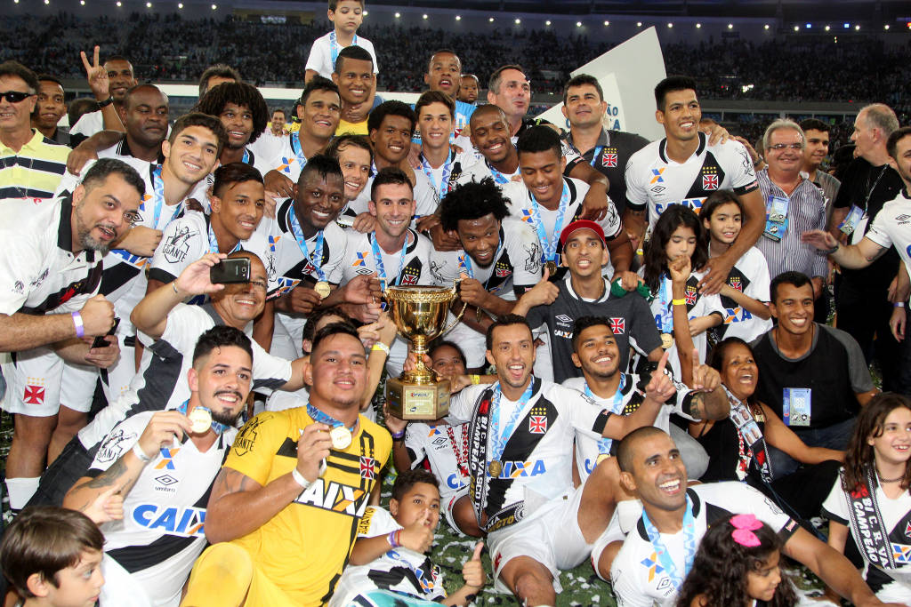 O Vasco conquistou seu 24º título carioca de forma invicta (Foto: Paulo Fernandes/CRVG)