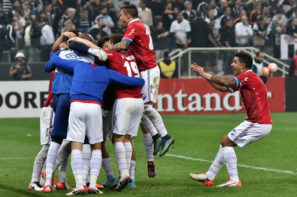 Nacional venceu a Libertadores três vezes (Foto: Nelson Almeida/AFP)