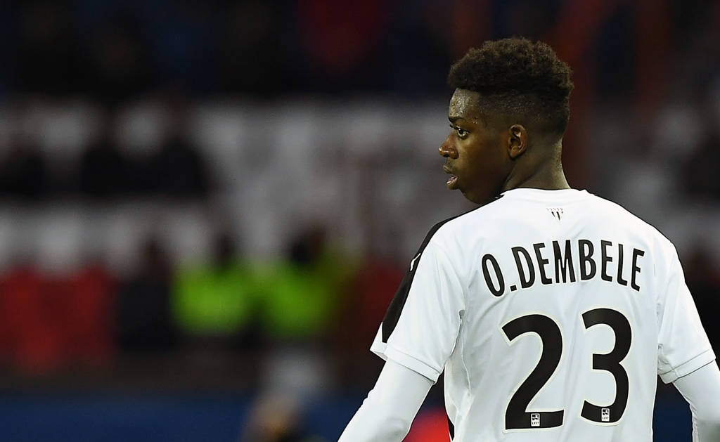 Revelação no Campeonato Francês, Ousmane Dembele acertou vínculo de cinco anos com o Borussia Dortmund (Foto: Franck Fife/AFP)