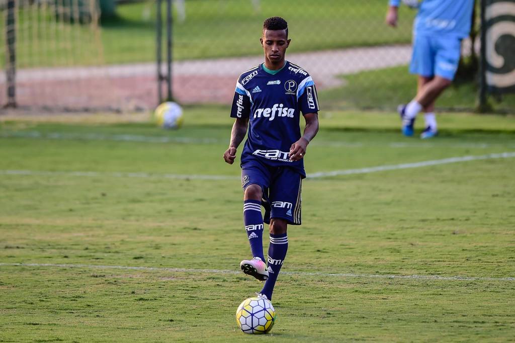 O versátil Tchê Tchê ganhou elogios do técnico Cuca no Palmeiras (Foto: Fernando Dantas/Gazeta Press)