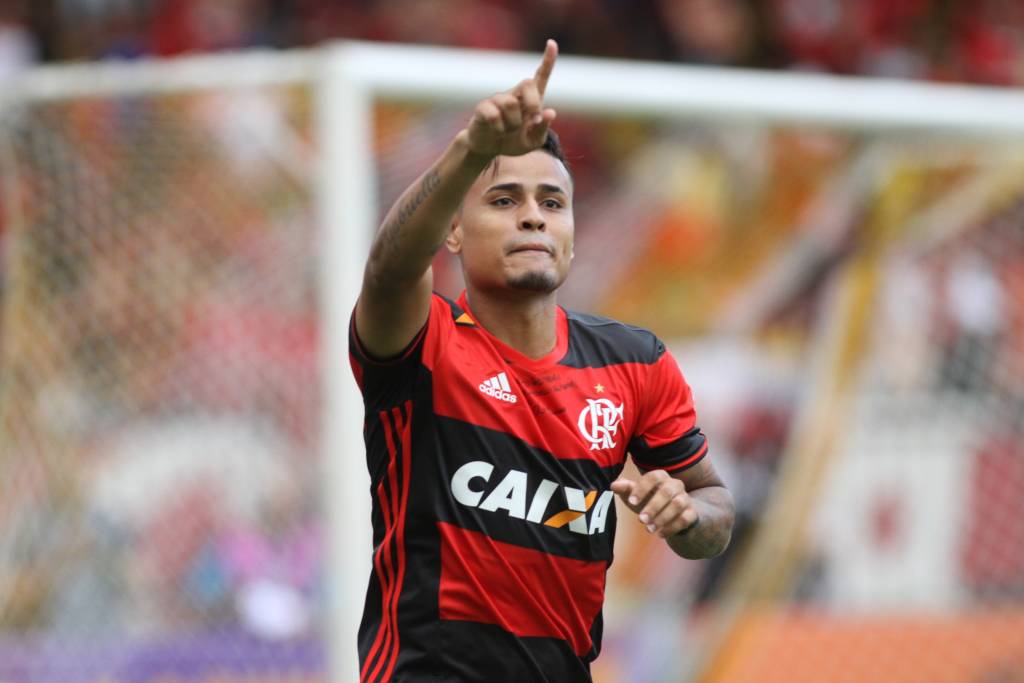 Everton foi o nome do gol no Raulino de Oliveira (Gilvan de Souza/Flamengo)