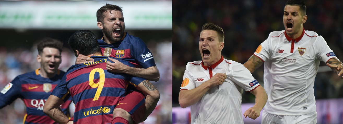 Rivais e vitoriosos em 2016, Catalães e Andaluzes disputam mais um título (Fotos: AFP)